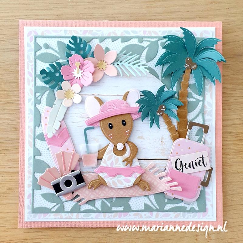 MD Creatables Tropical Flower set LR0815