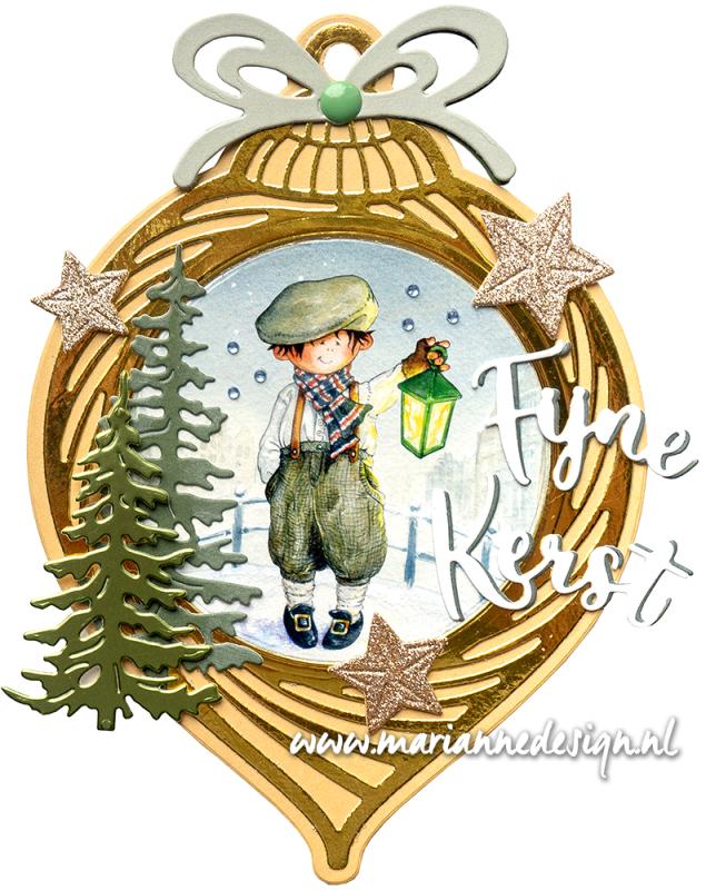 Marianne Design - Creatables - Open Christmas Bauble LR0871