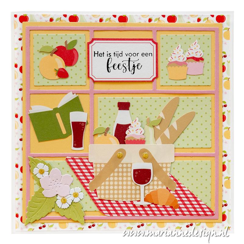 PK9189 Paper set Picnic time