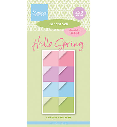 MD Paper Pad Hello Spring cardstock PK9200