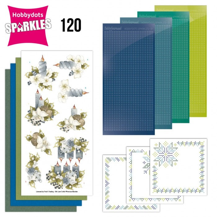 Sparkles 120 - Precious Marieke - Blue Christmas
