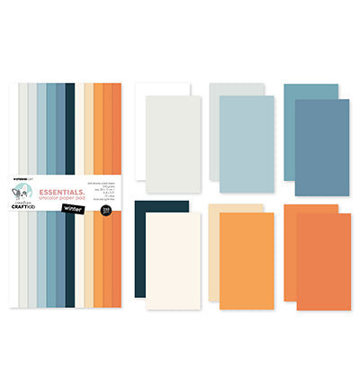 Unicolor paper pad Winter Essentials nr.225
