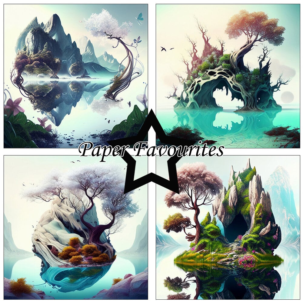 Paper Favourites | 15x15cm Paperpack Mystical Nature