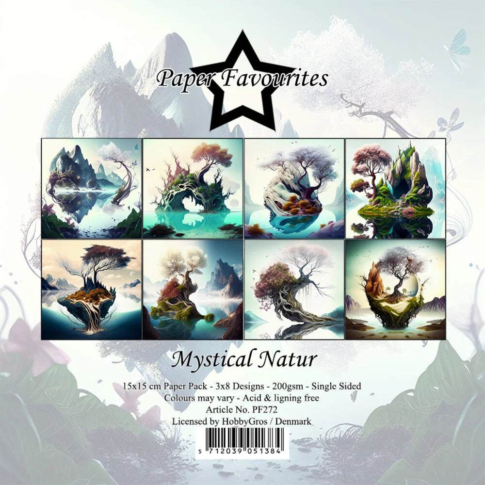Paper Favourites | 15x15cm Paperpack Mystical Nature