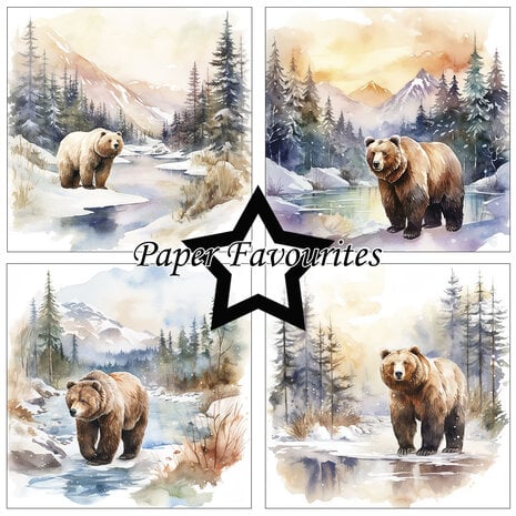 Paper Favourites | 15x15cm Paperpack Winter scene
