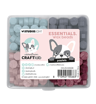 StudioLight Creative Craftlab | Wax Beads Pastels Essentials nr.28
