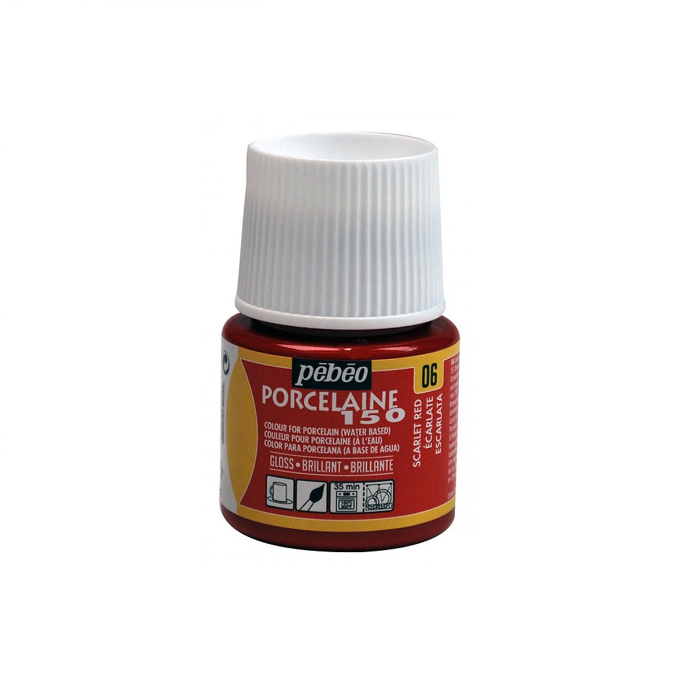 Pébéo Porcelaine150 Scarlet Red