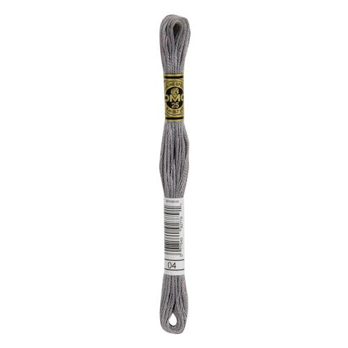 DMC 117MC Mouliné 6-draads splijtzijde borduurgaren 8m | Kleur 04