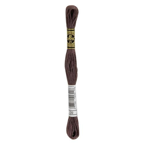 DMC 117MC Mouliné 6-draads splijtzijde borduurgaren 8m | Kleur 09