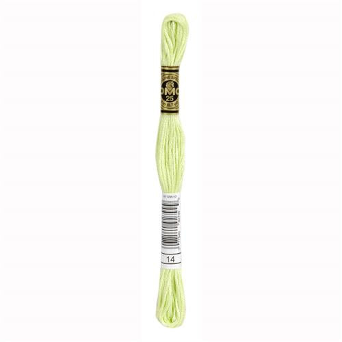 DMC 117MC Mouliné 6-draads splijtzijde borduurgaren 8m | Kleur 14