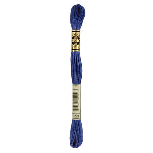 DMC 117MC Mouliné 6-draads splijtzijde borduurgaren 8m | Kleur 158