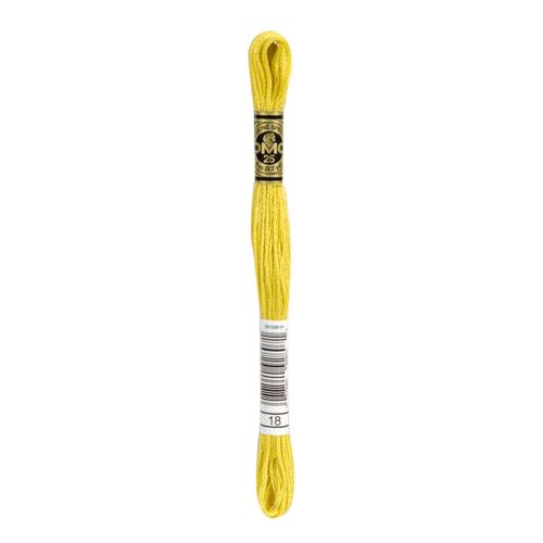 DMC 117MC Mouliné 6-draads splijtzijde borduurgaren 8m | Kleur 18