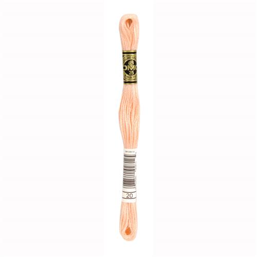 DMC 117MC Mouliné 6-draads splijtzijde borduurgaren 8m | Kleur 20