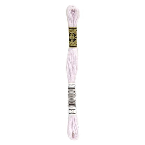 DMC 117MC Mouliné 6-draads splijtzijde borduurgaren 8m | Kleur 24