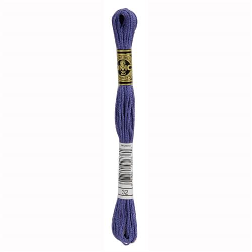 DMC 117MC Mouliné 6-draads splijtzijde borduurgaren 8m | Kleur 32
