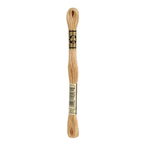 DMC 117MC Mouliné 6-draads splijtzijde borduurgaren 8m | Kleur 437
