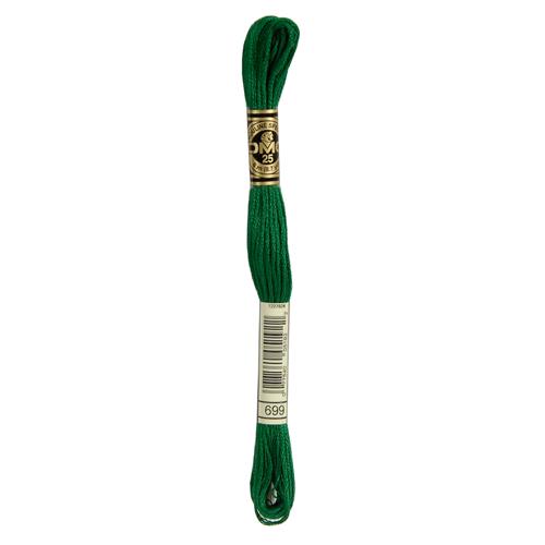 DMC 117MC Mouliné 6-draads splijtzijde borduurgaren 8m | Kleur 699
