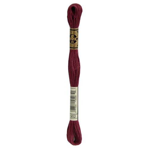 DMC 117MC Mouliné 6-draads splijtzijde borduurgaren 8m | Kleur 902