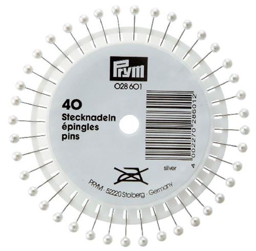 Prym parelkopspelden gehard staal 0,58x40mm
