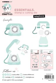 CCL Stamp & Cutting Die Telephone Essentials nr.90