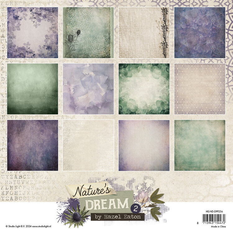 Paper Pad Background papers Nature's Dream 2 nr.236