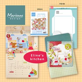 Marianne Design die-cuts Eline's Kitchen VK9634