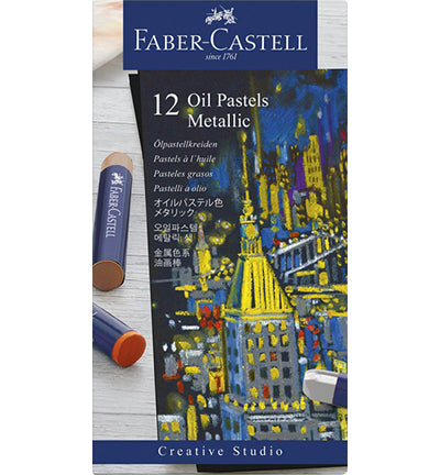 Faber Castell olie pastels metallic | 12-delig