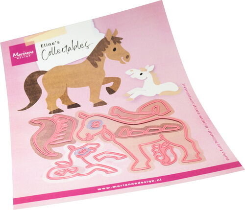 Marianne Design Collectables Eline's Horses COL1568