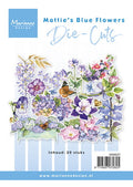 Marianne Design die-cuts Mattie's Blue Flowers VK9627