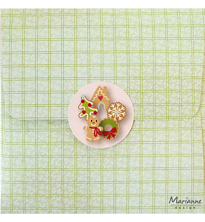 Marianne Design Craft stencil - Envelope 14 x 14 cm PS8188