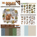 3D Pushout boek Sturdy Animals No.50