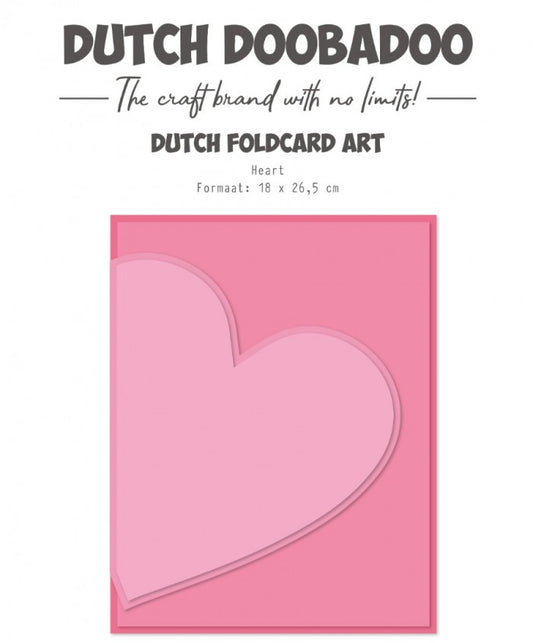 Dutch Doobadoo - Fold Art - Heart - A4