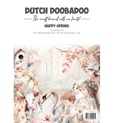 Dutch Doobadoo Collage Happy Spring