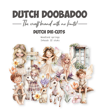 Dutch Doobadoo Collage Die-Cuts - Woodland Springs