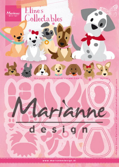 Marianne Design Collectables Eline's puppy’s COL1464