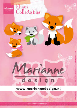Marianne Design Collectables - Eline's Schattige vos COL1474