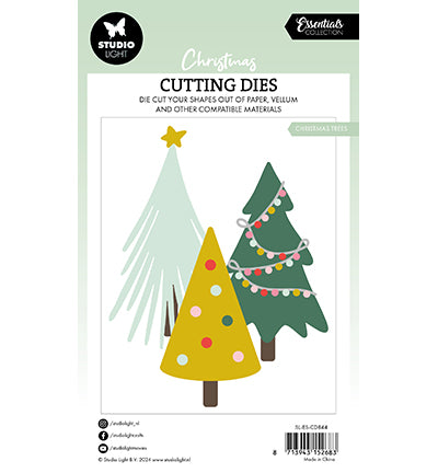 SL Essentials Collection Cutting Dies | Christmas trees nr.844