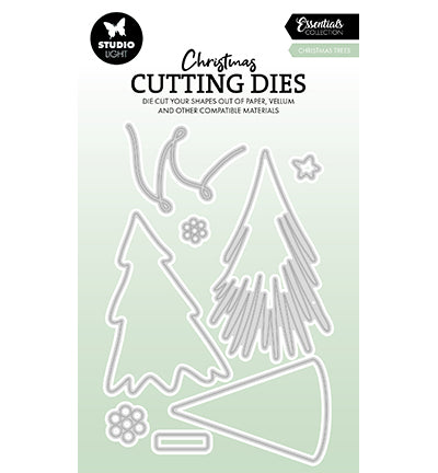 SL Essentials Collection Cutting Dies | Christmas trees nr.844