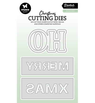 SL Essentials Collection Cutting Dies | Festive texts no.846