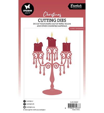 SL Essentials Collection Cutting Dies | Classic candlestick no.849
