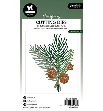 SL Cutting dies Pine branch Essentials nr.842