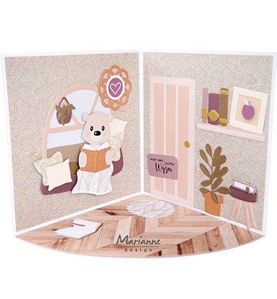 Marianne Design Craftables Potted Plants by Marleen CR1542