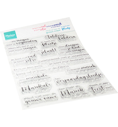 Marianne Design clearstamps - Falderie Faldera CS1173