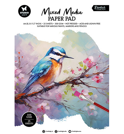 StudioLight Paper Pad Mixed Media Consumables nr.281