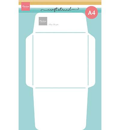 Marianne Design Craft stencil - Envelope 14 x 14 cm PS8188