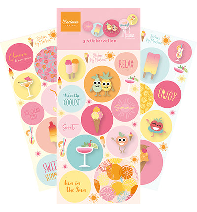 Marianne Design Stickers - Fresh Lemonade by Marleen CA3206