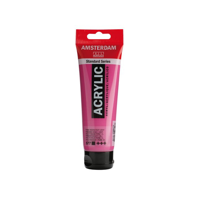 Amsterdam Acrylverf 120ml 577 Permanentroodviolet licht