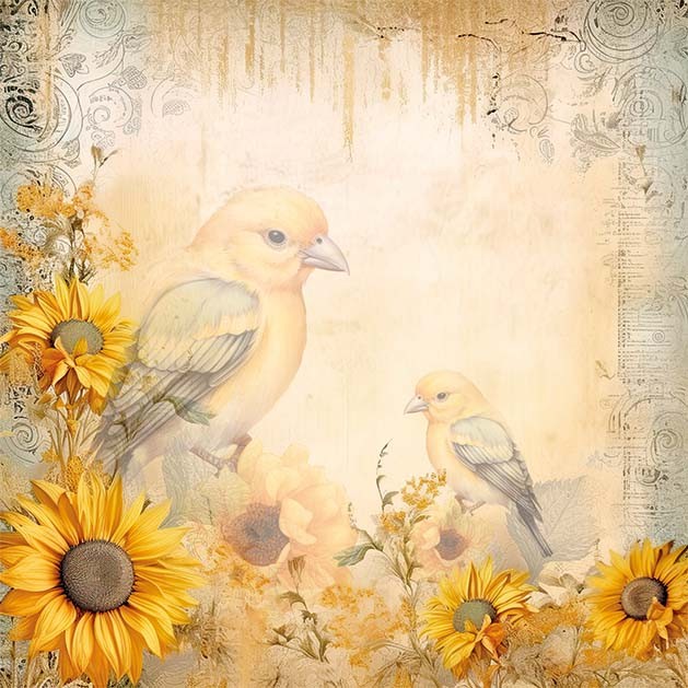Paperpack - Berrie's Beauties - Blooming sun