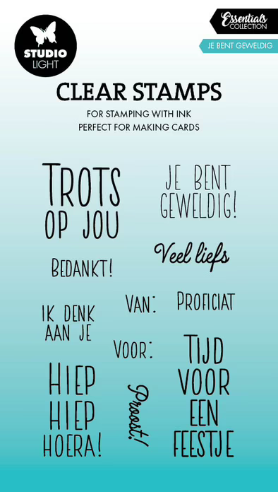 SL Essentials Clearstamps Je bent geweldig nr.810