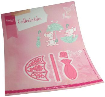 Marianne Design Collectables - Umbrella by Marleen COL1520